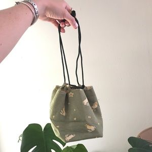 Cute Vintage Bunny Bag
